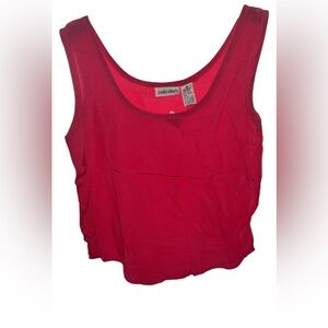 Vintage Christina Women's Vibrant Pink Tank Top